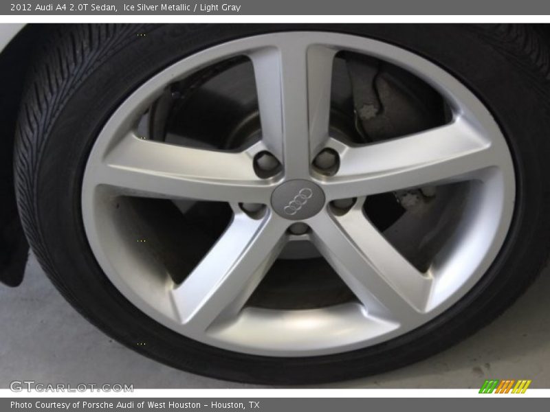 Ice Silver Metallic / Light Gray 2012 Audi A4 2.0T Sedan