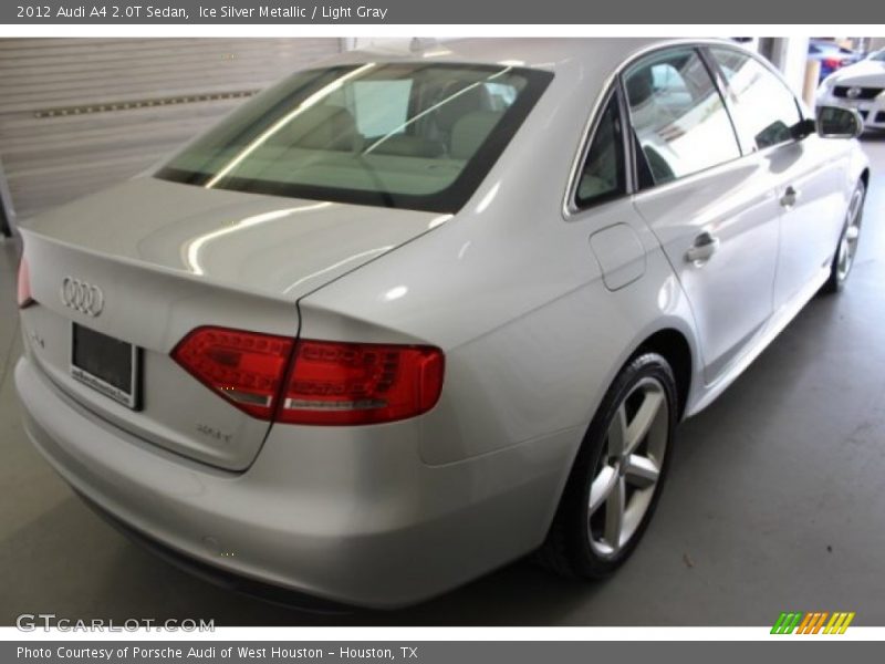 Ice Silver Metallic / Light Gray 2012 Audi A4 2.0T Sedan