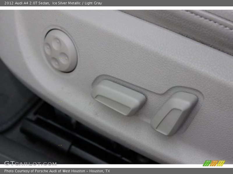 Ice Silver Metallic / Light Gray 2012 Audi A4 2.0T Sedan