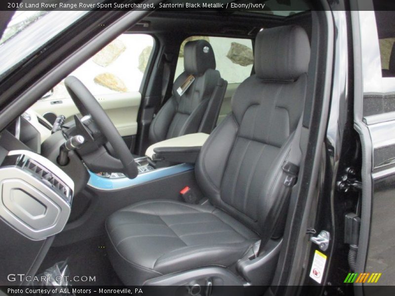 Front Seat of 2016 Range Rover Sport Supercharged