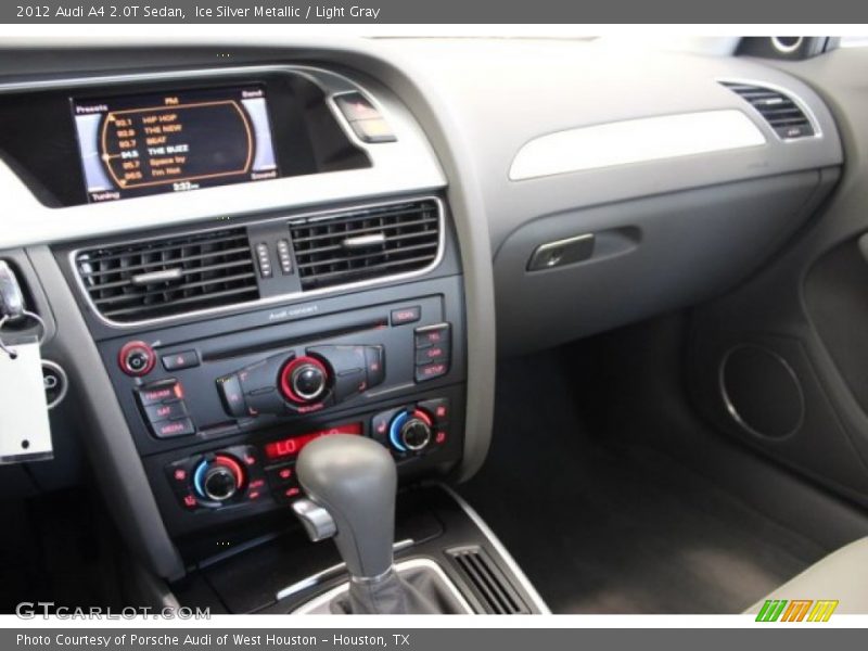 Ice Silver Metallic / Light Gray 2012 Audi A4 2.0T Sedan