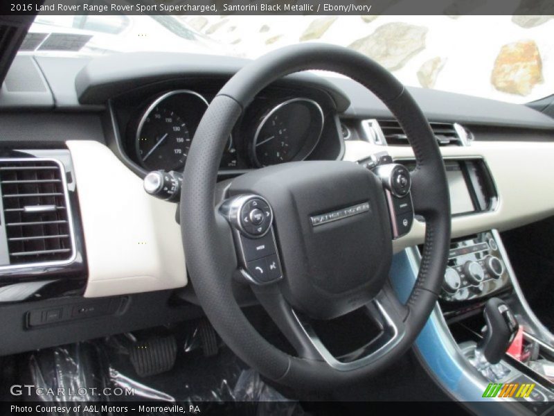  2016 Range Rover Sport Supercharged Steering Wheel