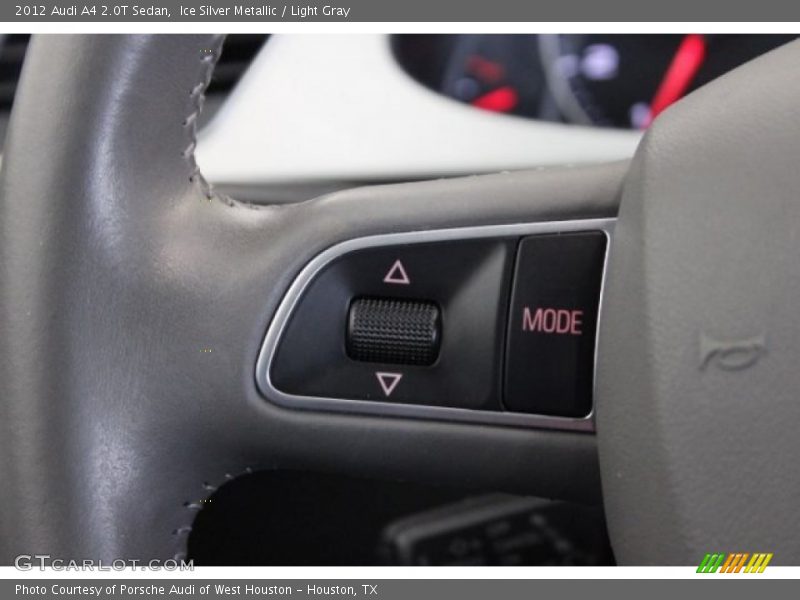 Ice Silver Metallic / Light Gray 2012 Audi A4 2.0T Sedan