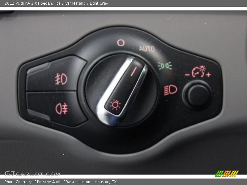 Ice Silver Metallic / Light Gray 2012 Audi A4 2.0T Sedan