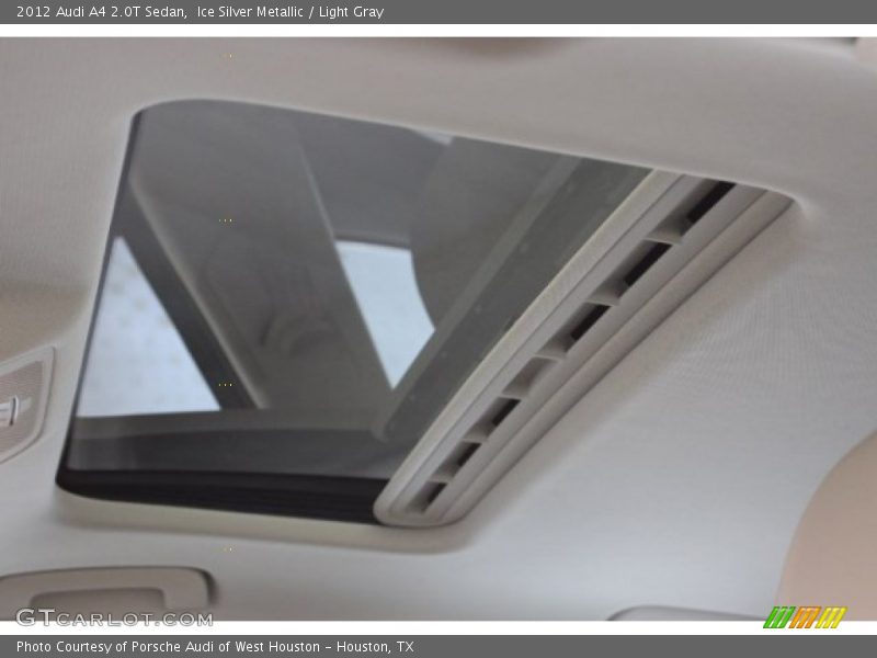 Ice Silver Metallic / Light Gray 2012 Audi A4 2.0T Sedan
