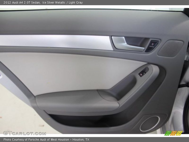 Ice Silver Metallic / Light Gray 2012 Audi A4 2.0T Sedan