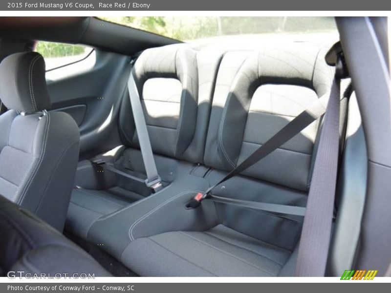 Race Red / Ebony 2015 Ford Mustang V6 Coupe