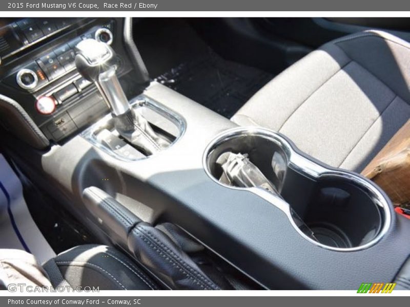 Race Red / Ebony 2015 Ford Mustang V6 Coupe