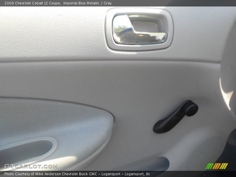Imperial Blue Metallic / Gray 2009 Chevrolet Cobalt LS Coupe