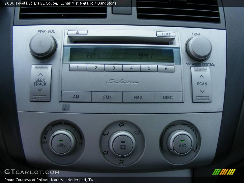 Lunar Mist Metallic / Dark Stone 2006 Toyota Solara SE Coupe