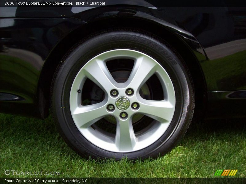 Black / Charcoal 2006 Toyota Solara SE V6 Convertible