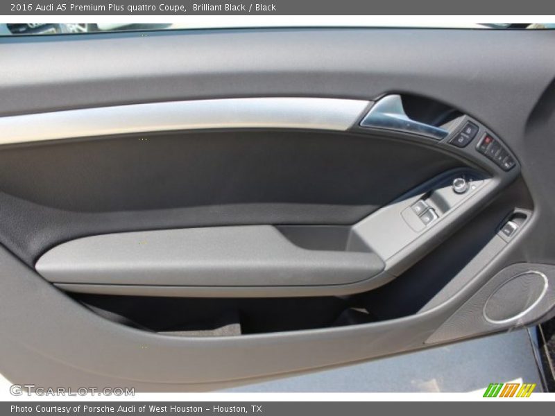Brilliant Black / Black 2016 Audi A5 Premium Plus quattro Coupe