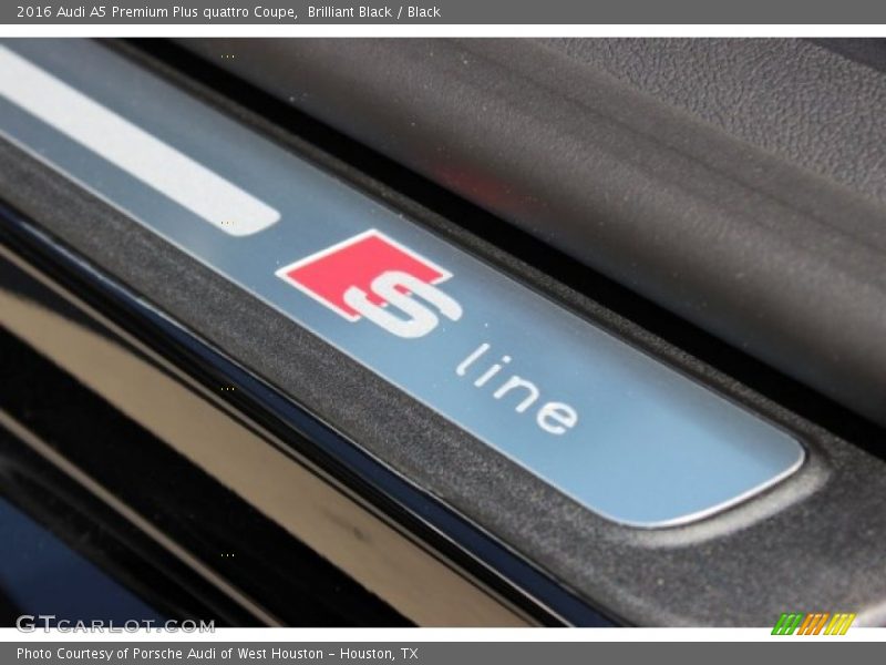Brilliant Black / Black 2016 Audi A5 Premium Plus quattro Coupe