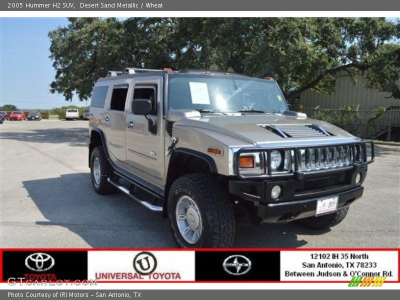 Desert Sand Metallic / Wheat 2005 Hummer H2 SUV