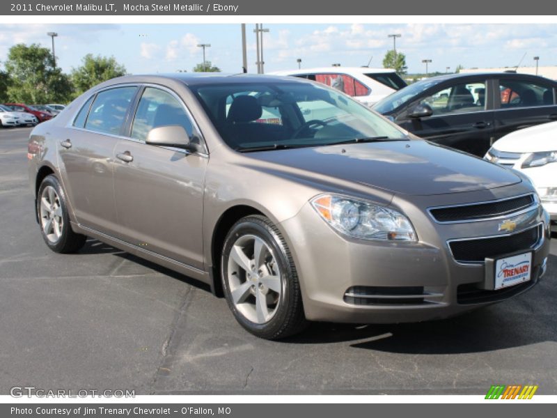 Mocha Steel Metallic / Ebony 2011 Chevrolet Malibu LT