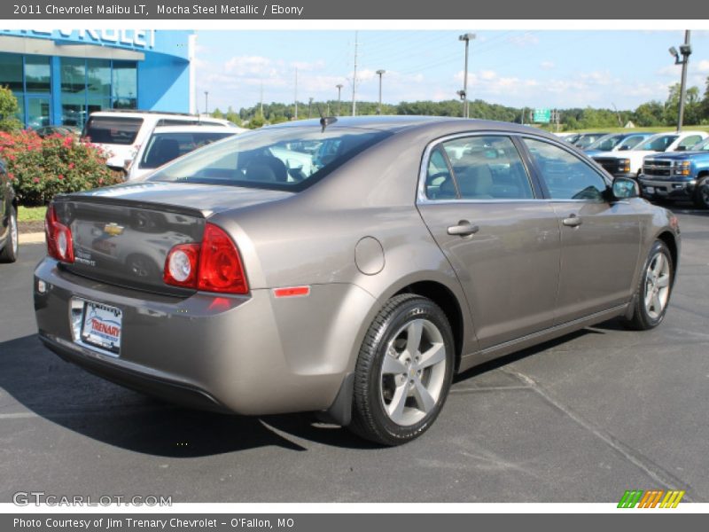 Mocha Steel Metallic / Ebony 2011 Chevrolet Malibu LT