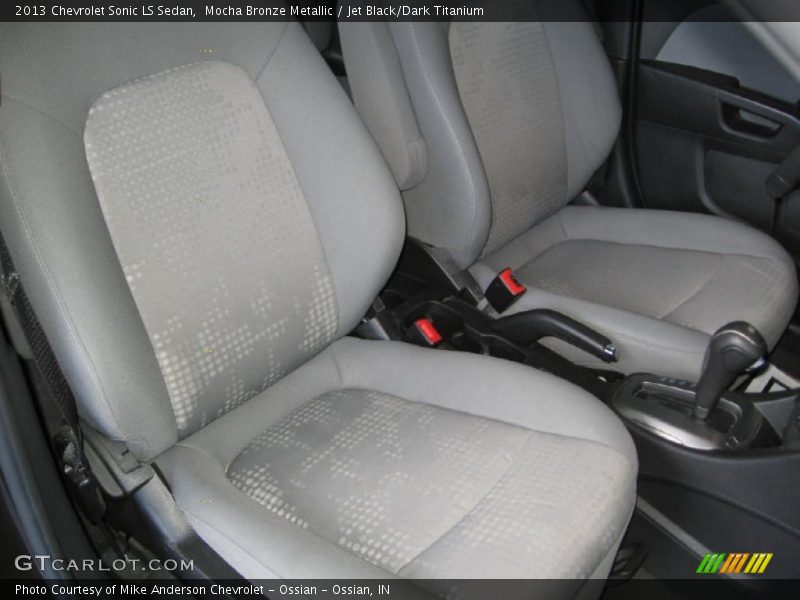 Mocha Bronze Metallic / Jet Black/Dark Titanium 2013 Chevrolet Sonic LS Sedan