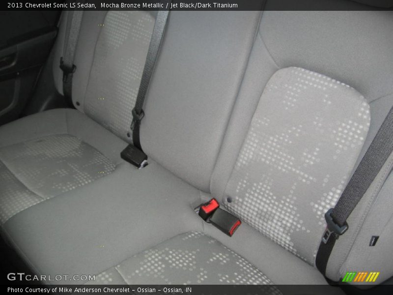 Mocha Bronze Metallic / Jet Black/Dark Titanium 2013 Chevrolet Sonic LS Sedan