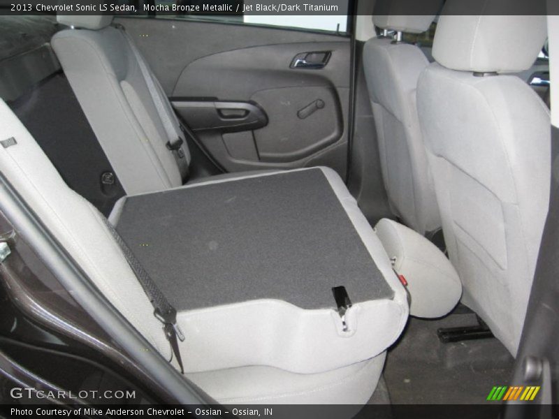 Mocha Bronze Metallic / Jet Black/Dark Titanium 2013 Chevrolet Sonic LS Sedan