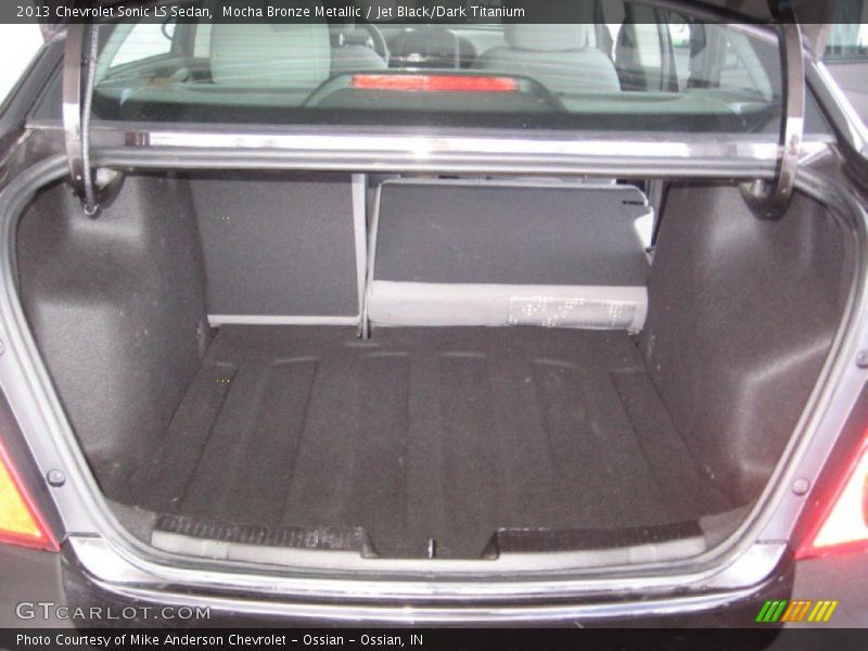 Mocha Bronze Metallic / Jet Black/Dark Titanium 2013 Chevrolet Sonic LS Sedan