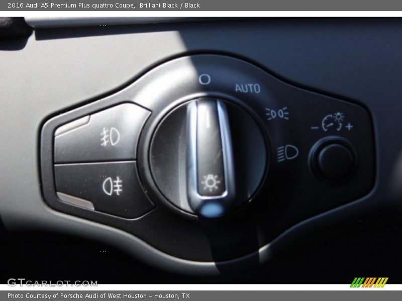 Brilliant Black / Black 2016 Audi A5 Premium Plus quattro Coupe