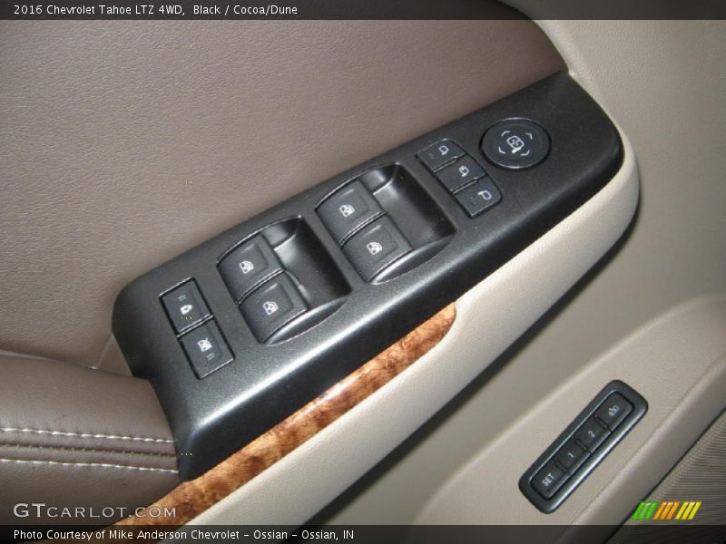 Controls of 2016 Tahoe LTZ 4WD