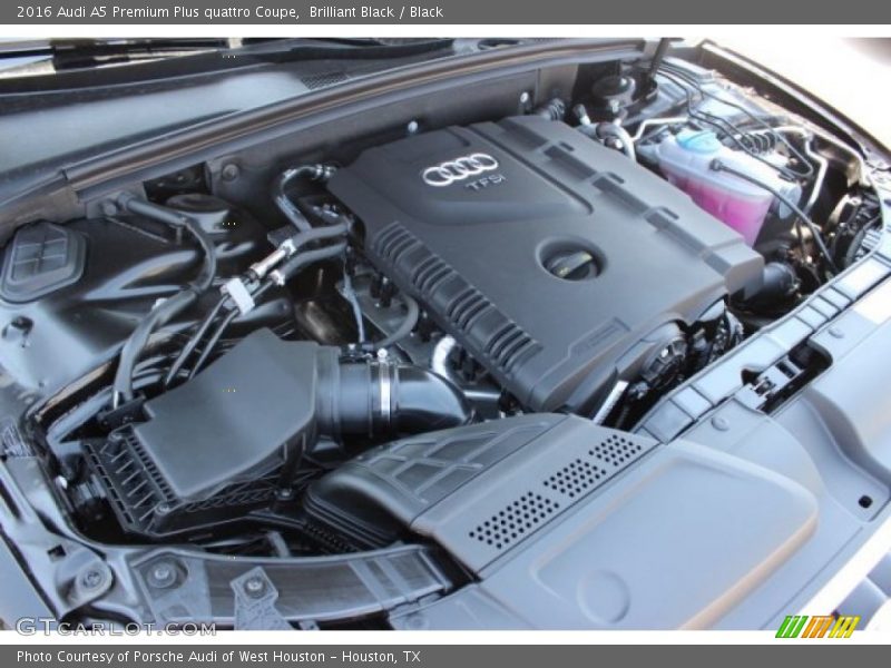  2016 A5 Premium Plus quattro Coupe Engine - 2.0 Liter Turbocharged FSI DOHC 16-Valve VVT 4 Cylinder