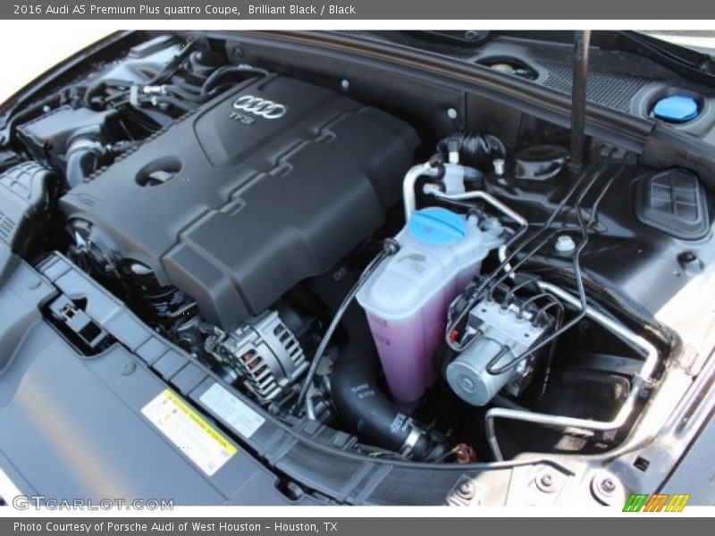 Brilliant Black / Black 2016 Audi A5 Premium Plus quattro Coupe
