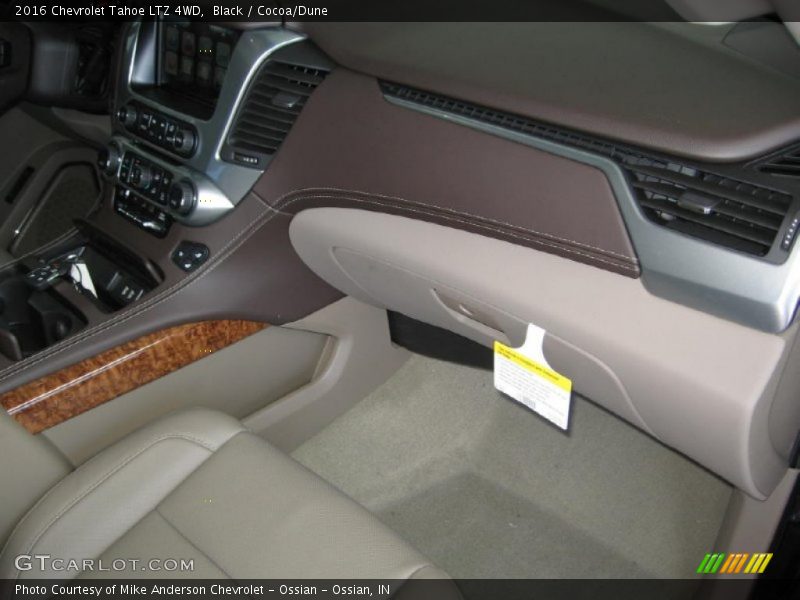 Dashboard of 2016 Tahoe LTZ 4WD