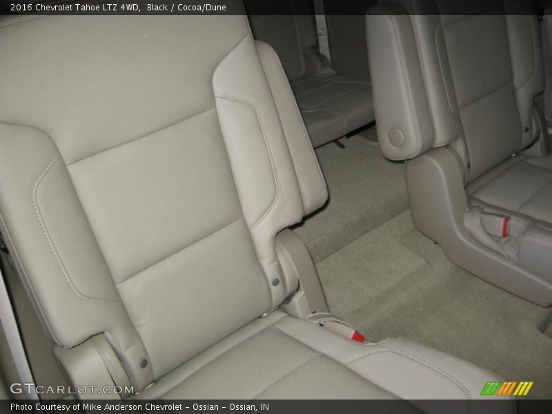 Rear Seat of 2016 Tahoe LTZ 4WD