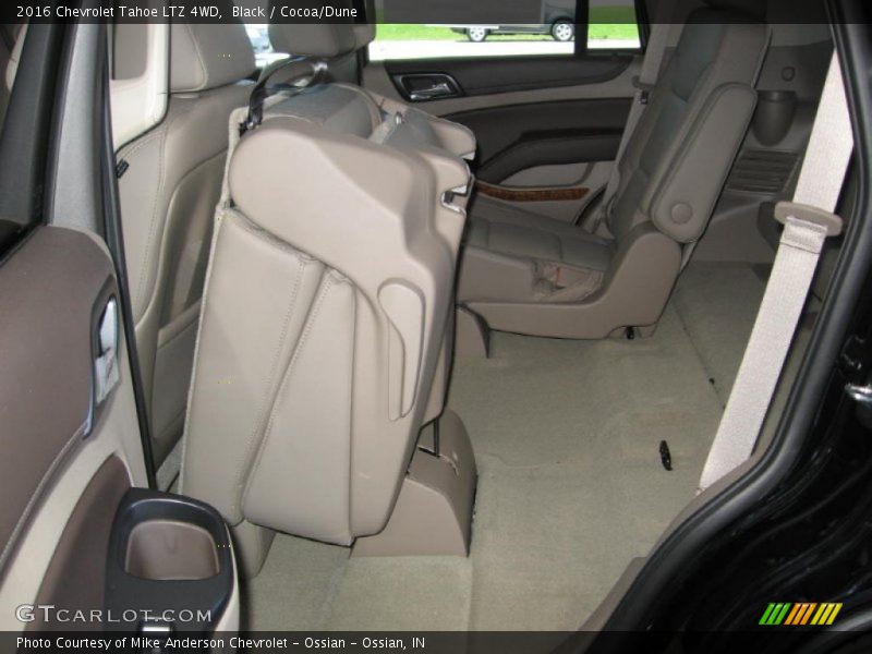Rear Seat of 2016 Tahoe LTZ 4WD