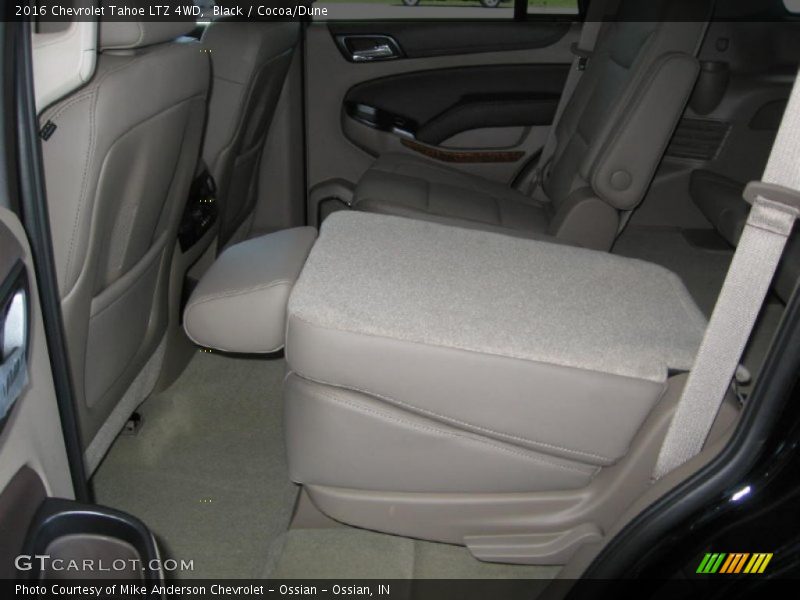 Rear Seat of 2016 Tahoe LTZ 4WD