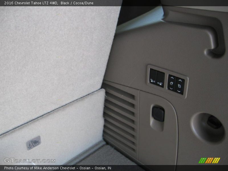 Black / Cocoa/Dune 2016 Chevrolet Tahoe LTZ 4WD