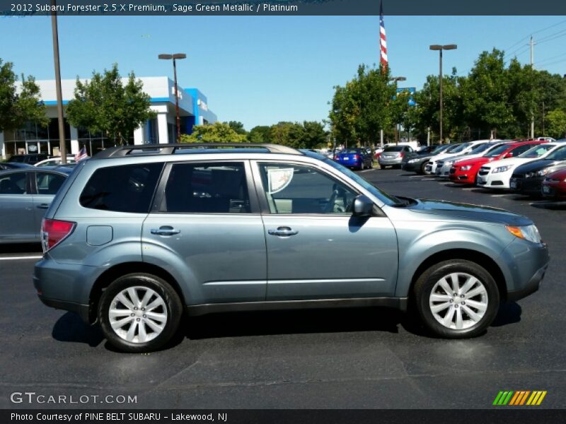  2012 Forester 2.5 X Premium Sage Green Metallic
