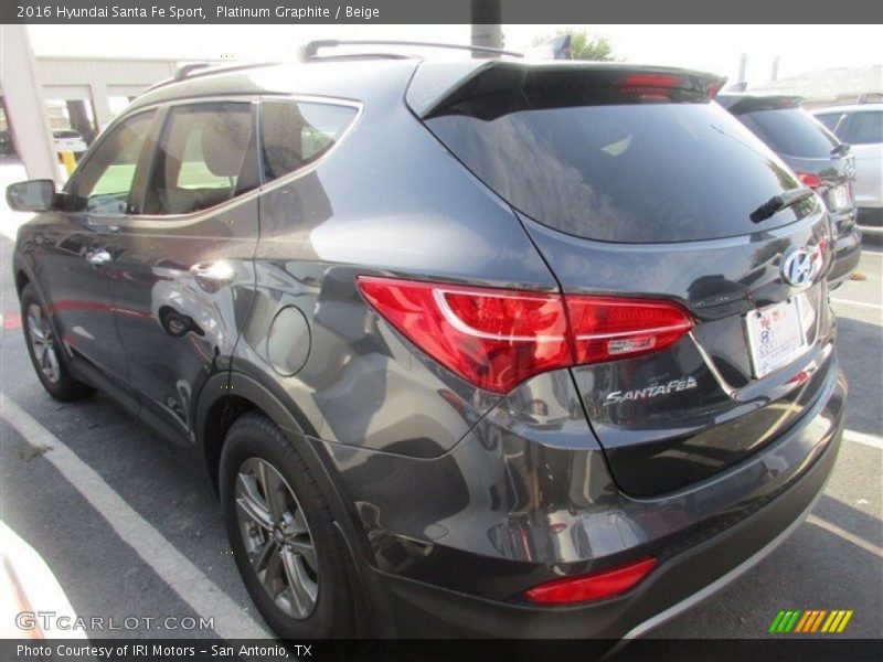 Platinum Graphite / Beige 2016 Hyundai Santa Fe Sport