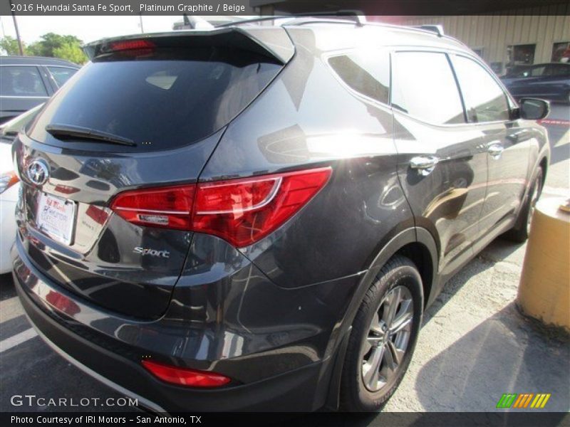 Platinum Graphite / Beige 2016 Hyundai Santa Fe Sport