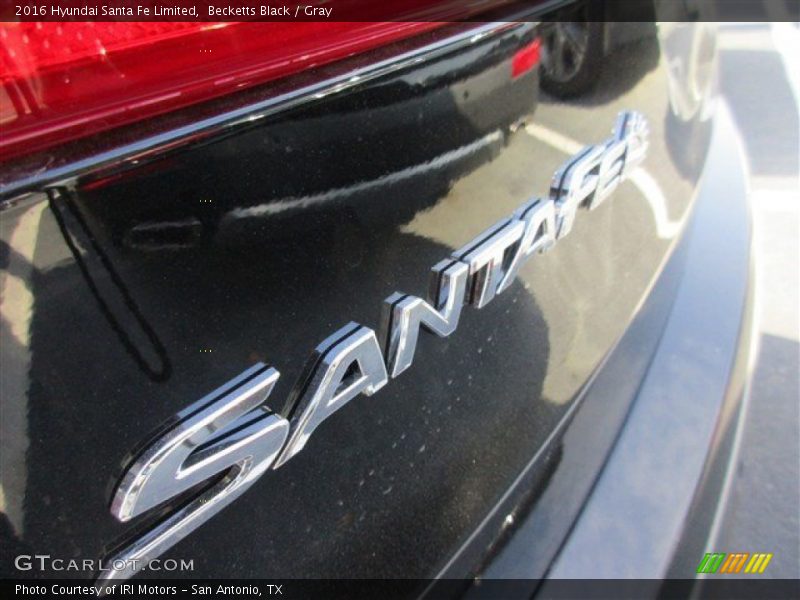 Becketts Black / Gray 2016 Hyundai Santa Fe Limited