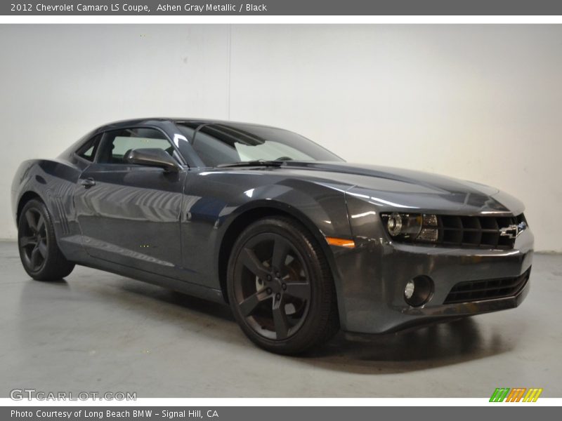 Ashen Gray Metallic / Black 2012 Chevrolet Camaro LS Coupe