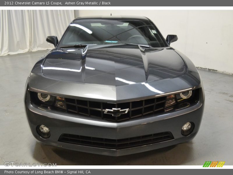 Ashen Gray Metallic / Black 2012 Chevrolet Camaro LS Coupe