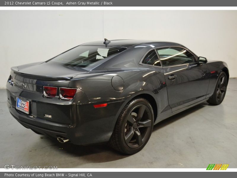 Ashen Gray Metallic / Black 2012 Chevrolet Camaro LS Coupe