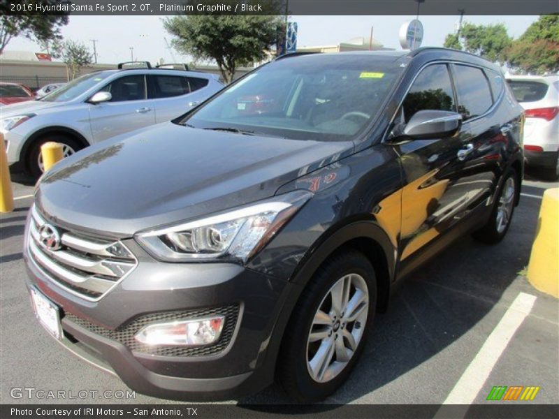 Platinum Graphite / Black 2016 Hyundai Santa Fe Sport 2.0T