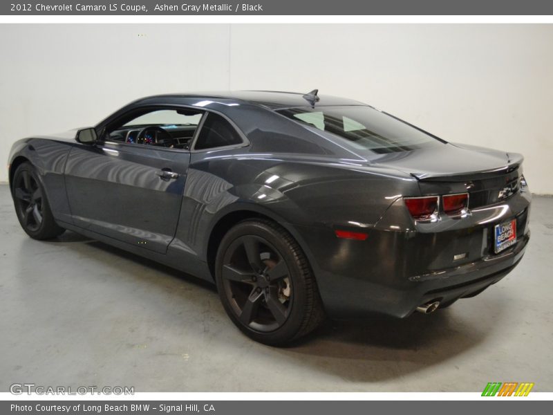 Ashen Gray Metallic / Black 2012 Chevrolet Camaro LS Coupe