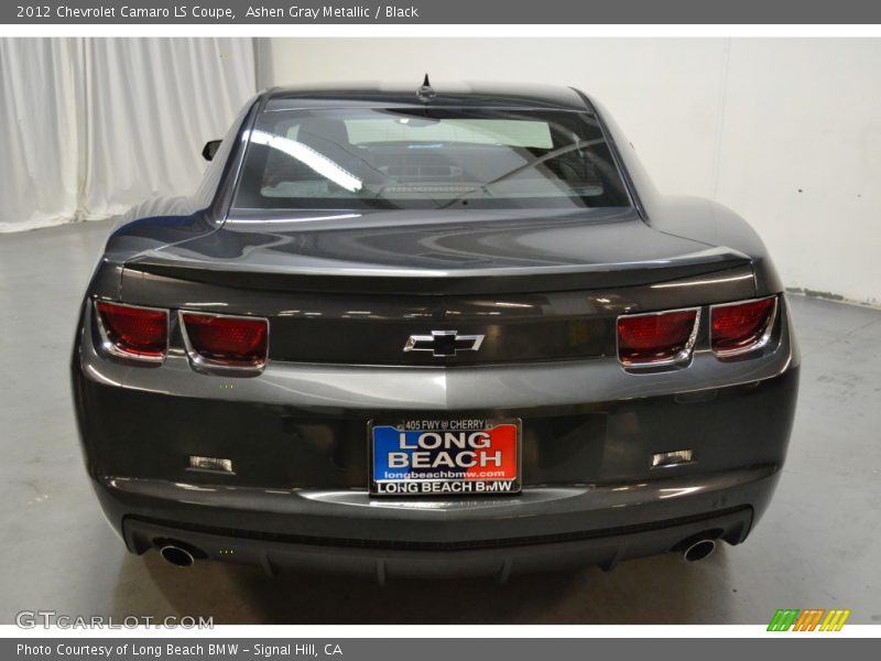 Ashen Gray Metallic / Black 2012 Chevrolet Camaro LS Coupe