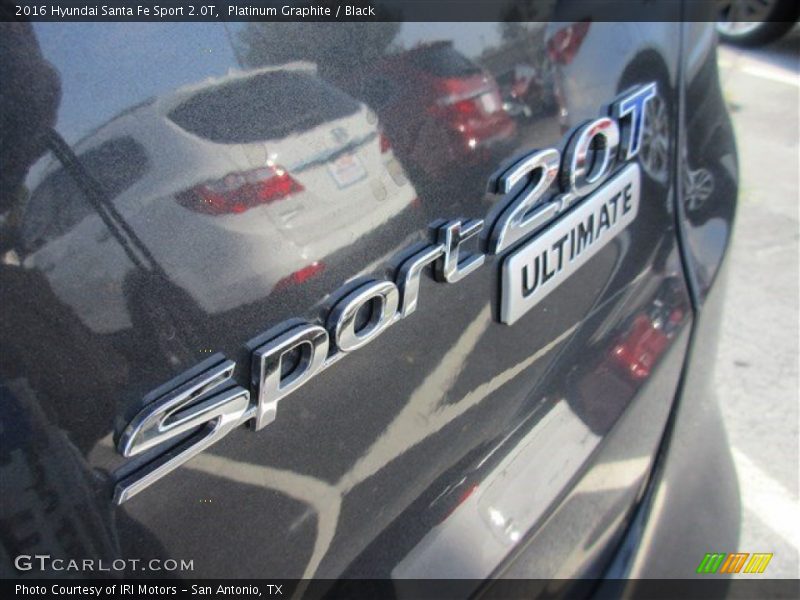 Platinum Graphite / Black 2016 Hyundai Santa Fe Sport 2.0T