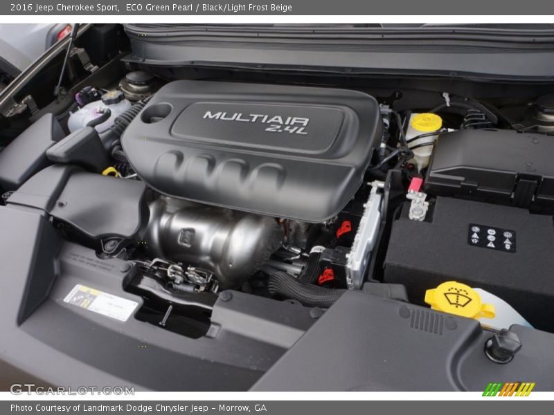  2016 Cherokee Sport Engine - 2.4 Liter SOHC 16-Valve MultiAir 4 Cylinder