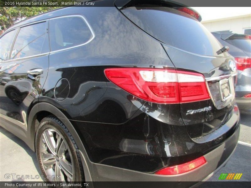 Marlin Blue / Gray 2016 Hyundai Santa Fe Sport