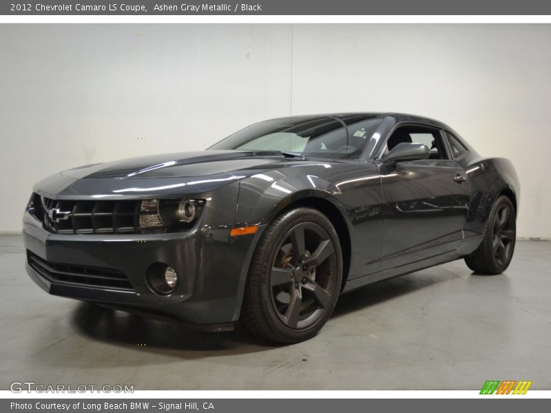 Ashen Gray Metallic / Black 2012 Chevrolet Camaro LS Coupe