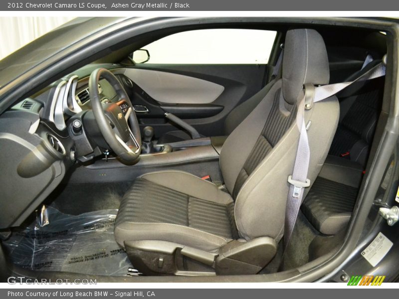 Ashen Gray Metallic / Black 2012 Chevrolet Camaro LS Coupe