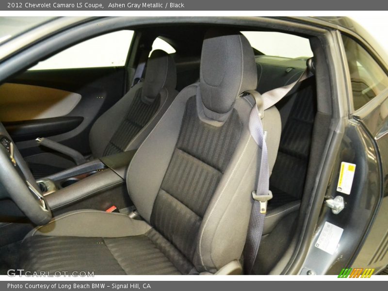 Ashen Gray Metallic / Black 2012 Chevrolet Camaro LS Coupe