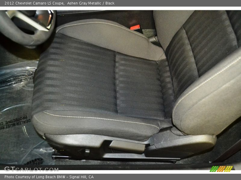 Ashen Gray Metallic / Black 2012 Chevrolet Camaro LS Coupe